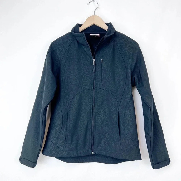 Double Diamond Black Ski Jacket Size M - Picture 1 of 10